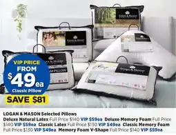 Spotlight LOGAN & MASON Selected Pillows offer