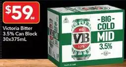 Ritchies Victoria Bitter Can Block offer