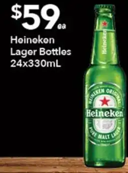Ritchies Heineken Lager Bottles offer