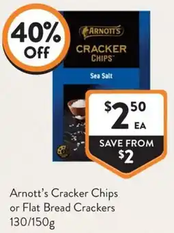 Foodworks Arnott's Cracker Chips offer