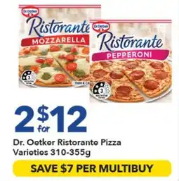 Ritchies Dr. Oetker Ristorante Pizza Varieties offer
