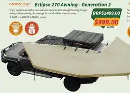 Tentworld Darche Eclipse 270 Awning - Generation 2 offer