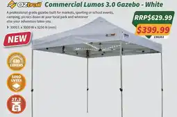 Tentworld Oztrail Commercial Lumos 3.0 Gazebo - White offer