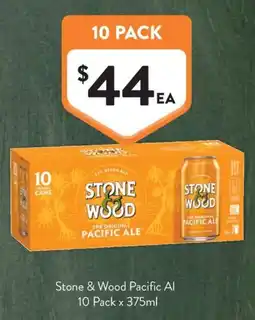 Foodworks Stone & Wood Pacific Ale offer