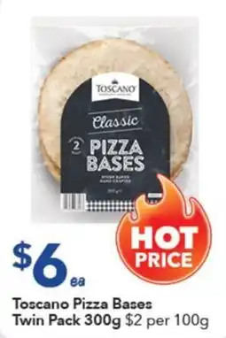 Ritchies Toscano Pizza Bases offer