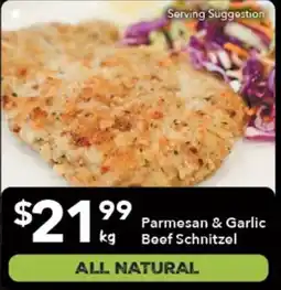 Ritchies Parmesan & Garlic Beef Schnitzel offer