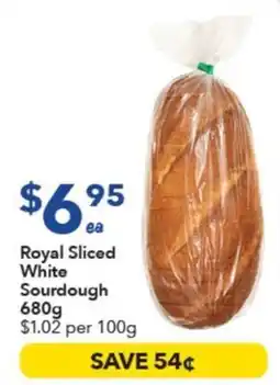 Ritchies Royal Sliced White Sourdough offer