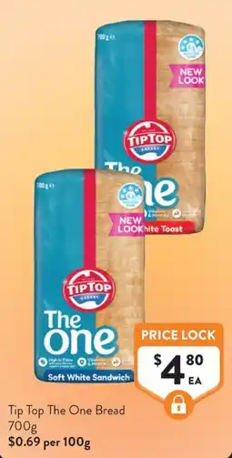 Foodworks Tip Top The One Bread offer