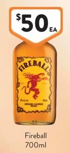 Foodworks Fireball offer