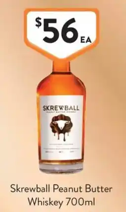 Foodworks Skrewball Peanut Butter Whiskey offer