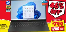 JB Hi-Fi hp 15" Notebook offer