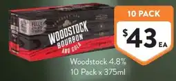 Foodworks Woodstock Bourbon and Cola offer