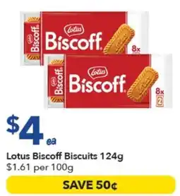 Ritchies Lotus Biscoff Biscuits offer
