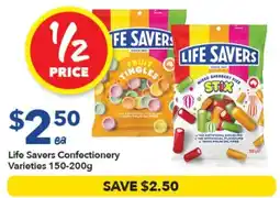 Ritchies Life Savers Confectionery Varieties offer