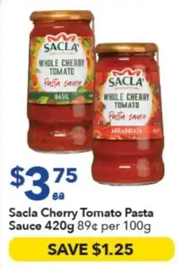 Ritchies Sacla Cherry Tomato Pasta Sauce offer