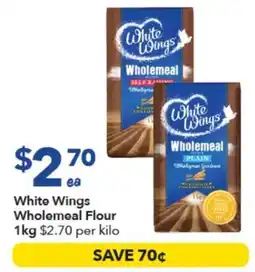 Ritchies White Wings Wholemeal Flour offer