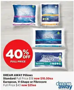 Spotlight Dream Away Pillows offer