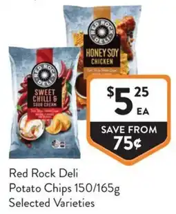Foodworks Red Rock Deli Potato Chips offer