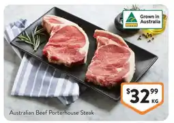 Foodworks Australian Beef Porterhouse Steak offer