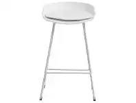 LivingStyles Tobi Commercial Grade Kitchen Stool, White offer