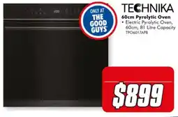 The Good Guys Technika 60cm Pyrolytic Oven offer