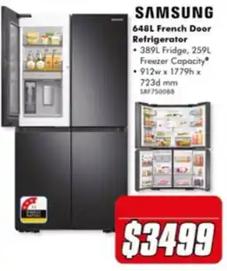 The Good Guys Samsung 648L French Door Refrigerator offer