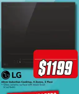 The Good Guys LG 60cm Induction Cooktop offer