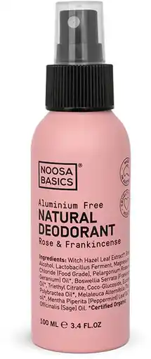 healthylife Noosa Basics Rose & Frankincense Deodorant Spray offer