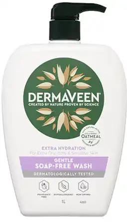 healthylife DermaVeen Extra Hydration Gentle Soap Free Wash offer