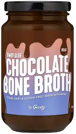 healthylife Gevity Rx Chocolate Bone broth Concentrate Relax offer