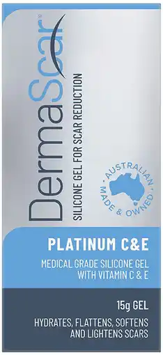 healthylife DermaScar Silicone Scar Reduction Gel Platinum C&E offer
