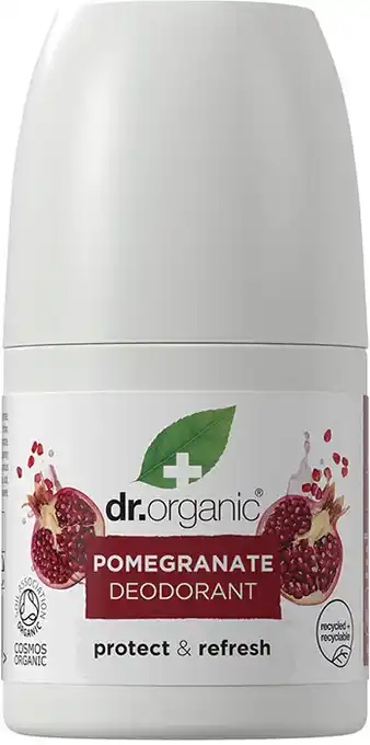 Dr Organic Pomegranate Deodorant Roll-on