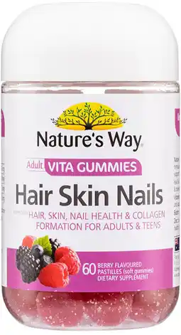 healthylife Nature's Way Adult Vita Gummies Hair Skin & Nails offer