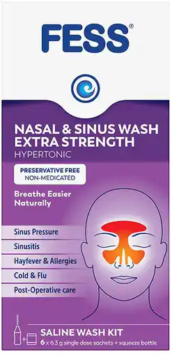 healthylife Fess Nasal & Sinus Wash Extra Strength Starter Kit offer