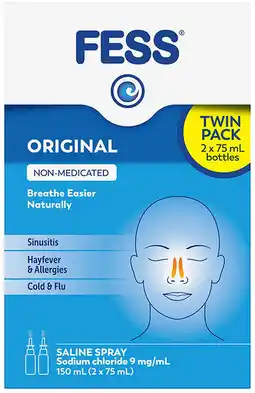 healthylife Fess Original Saline Nasal Spray offer