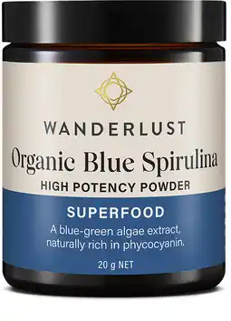 healthylife Wanderlust Organic Blue Spirulina offer