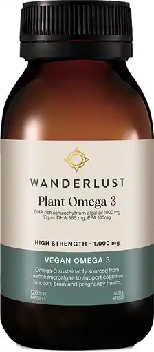 healthylife Wanderlust Plant Omega 120 Capsules offer