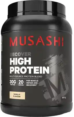 healthylife Musashi High Protein Powder Vanilla offer