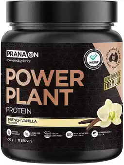healthylife Pranaon Power Plant Protein French Vanilla offer