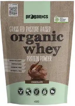 healthylife Proganics Organic Whey Protein Chocolate offer