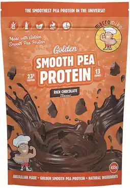 healthylife Macro Mike Golden Smooth Pea Protein Rich Chocolate offer