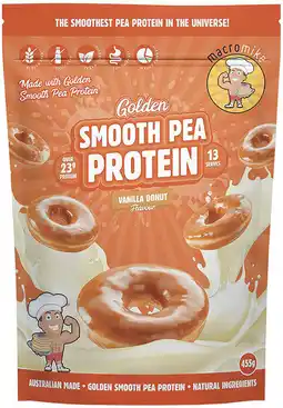 healthylife Macro Mike Golden Smooth Pea Protein Vanilla Donut offer