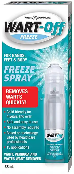 Wart Off Freeze Spray Wart Remover