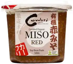 healthylife Carwari Organic Miso Paste Red offer