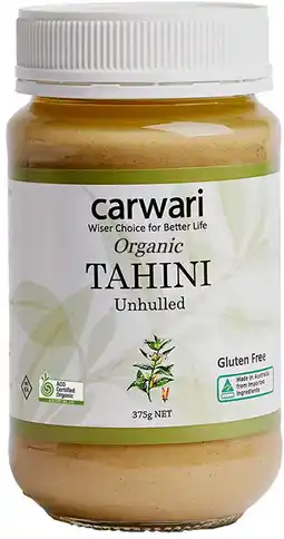 healthylife Carwari Organic Tahini Unhulled offer