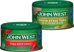 IGA John West Tuna Selected Varieties offer