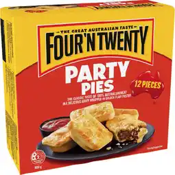 IGA Four’N Twenty Party Pies 600g offer