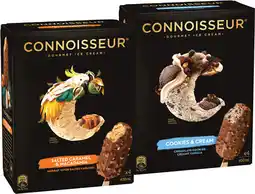 IGA Connoisseur Gourmet Ice Cream 4 Pack or Mini 6 Pack Selected Varieties offer