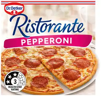 IGA Dr. Oetker Ristorante Pizza Selected Varieties offer