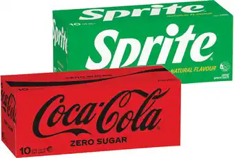 Coca‑Cola, Sprite or Fanta 10x375mL Selected Varieties